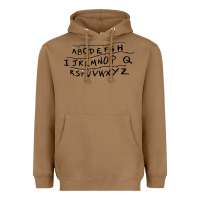 Toasted Coconut stranger alphabets funny Heavyweight Hoodie - artisFamous