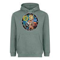 Sage doge Heavyweight Hoodie - artisFamous