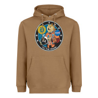 Toasted Coconut doge Heavyweight Hoodie - artisFamous