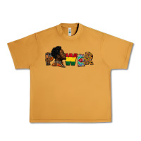 Peanut Butter power juneteenth Urban Heavy Tee - FaDigitalArtStudio