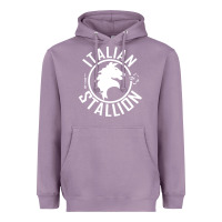 Lavender Italian Stallion Heavyweight Hoodie - artisFamous