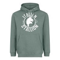 Sage Italian Stallion Heavyweight Hoodie - artisFamous