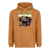 Meerkat Predator Alien Heavyweight Hoodie - artisFamous