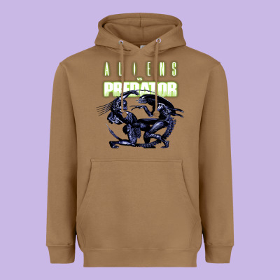 Predator Alien Heavyweight Hoodie Designed By Artisfamous