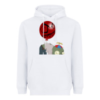 White Plants vs. Zombies Heavyweight Hoodie - artisFamous