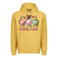 Antique Gold happy easter dental Premium Hoodie - RanaPortraitStore