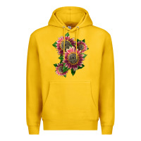 Lemon 4 crimson blaze sunflower Premium Hoodie - LillyAllenDesigns