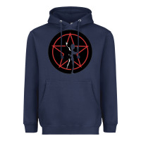Navy Rush Starman Heavyweight Hoodie - artisFamous