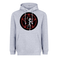 Heather Grey Rush Starman Heavyweight Hoodie - artisFamous