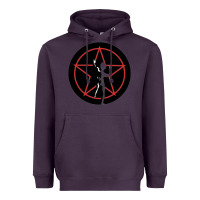 Plum Rush Starman Heavyweight Hoodie - artisFamous