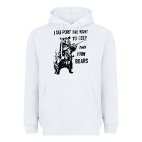 White bear arms 2nd amendment funny hunting Heavyweight Hoodie - artisFamous