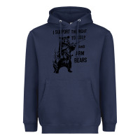 Navy bear arms 2nd amendment funny hunting Heavyweight Hoodie - artisFamous