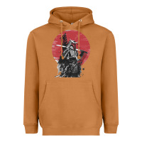 Meerkat Soul of Samurai Heavyweight Hoodie - artisFamous