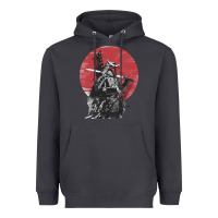 Smoke Soul of Samurai Heavyweight Hoodie - artisFamous
