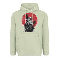 Matcha Soul of Samurai Heavyweight Hoodie - artisFamous
