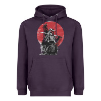 Plum Soul of Samurai Heavyweight Hoodie - artisFamous