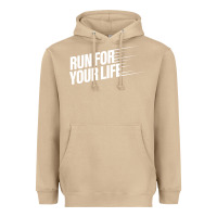 Mushroom run for your life Heavyweight Hoodie - artisFamous