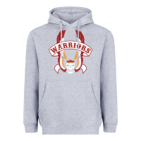 Heather Grey Warriors Heavyweight Hoodie - artisFamous