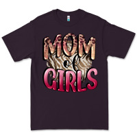 Plum Mom of Girls Mother's Day Premium Tee - CowGirlArtShop