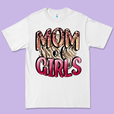 Mom Of Girls Mother's Day Premium Tee Designed By Cowgirlartshop