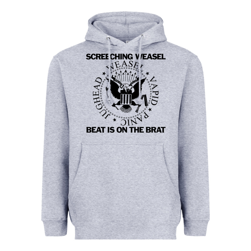 Screeching Weasel Beat Is On The Brat Heavyweight Hoodie by artisFamous | Teevron