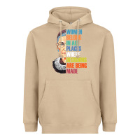 Mushroom women belong in all places r.u.th bader gins.burg r.b.g t shirt Heavyweight Hoodie - artisFamous