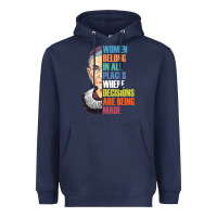 Navy women belong in all places r.u.th bader gins.burg r.b.g t shirt Heavyweight Hoodie - artisFamous