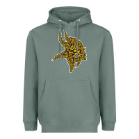 Sage Viking Style Heavyweight Hoodie - artisFamous