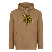 Toasted Coconut Viking Style Heavyweight Hoodie - artisFamous