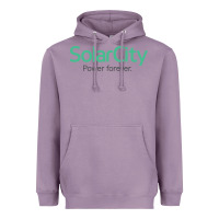 Lavender SolarCity Heavyweight Hoodie - artisFamous