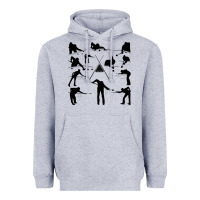 Heather Grey billiards Heavyweight Hoodie - artisFamous
