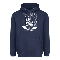 Navy the   c.r.a.m.p.s   t shirt Heavyweight Hoodie - artisFamous