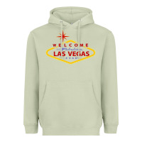 Matcha Welcome to Fabulous Las Vegas Nevada Heavyweight Hoodie - artisFamous