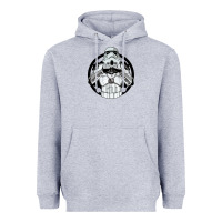 Heather Grey storm trooper Heavyweight Hoodie - artisFamous