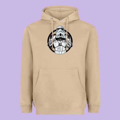 Storm Trooper Heavyweight Hoodie Designed By Artisfamous