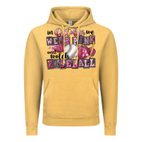 Vintage Mustard in october we wear pink and watch  baseball Vintage Hoodie - FaDigitalArtStudio