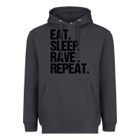 Smoke eat sleep rave repeat Heavyweight Hoodie - artisFamous