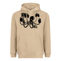 Mushroom Octopus Heavyweight Hoodie - artisFamous