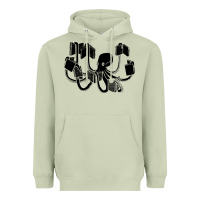 Matcha Octopus Heavyweight Hoodie - artisFamous