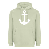 Matcha preppy nautical anchor Heavyweight Hoodie - artisFamous