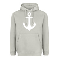 Moon Dust preppy nautical anchor Heavyweight Hoodie - artisFamous
