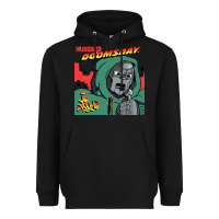 Black Mark Of The Doom Heavyweight Hoodie - artisFamous