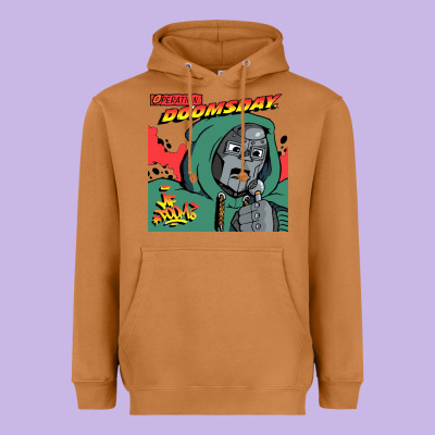 Mark Of The Doom Heavyweight Hoodie Designed By Artisfamous