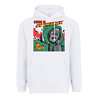 White Mark Of The Doom Heavyweight Hoodie - artisFamous