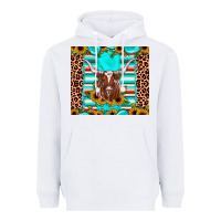 White texas longhorn sunflower gemstone Heavyweight Hoodie - JahusDesignShop