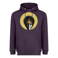 Plum Feeling Good Nina Simone Heavyweight Hoodie - artisFamous