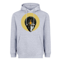 Heather Grey Feeling Good Nina Simone Heavyweight Hoodie - artisFamous