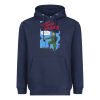 Navy Cherry Poppin' Daddies Heavyweight Hoodie - artisFamous