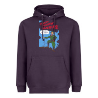 Plum Cherry Poppin' Daddies Heavyweight Hoodie - artisFamous