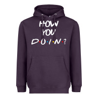 Plum friends how you doin reunion Heavyweight Hoodie - artisFamous